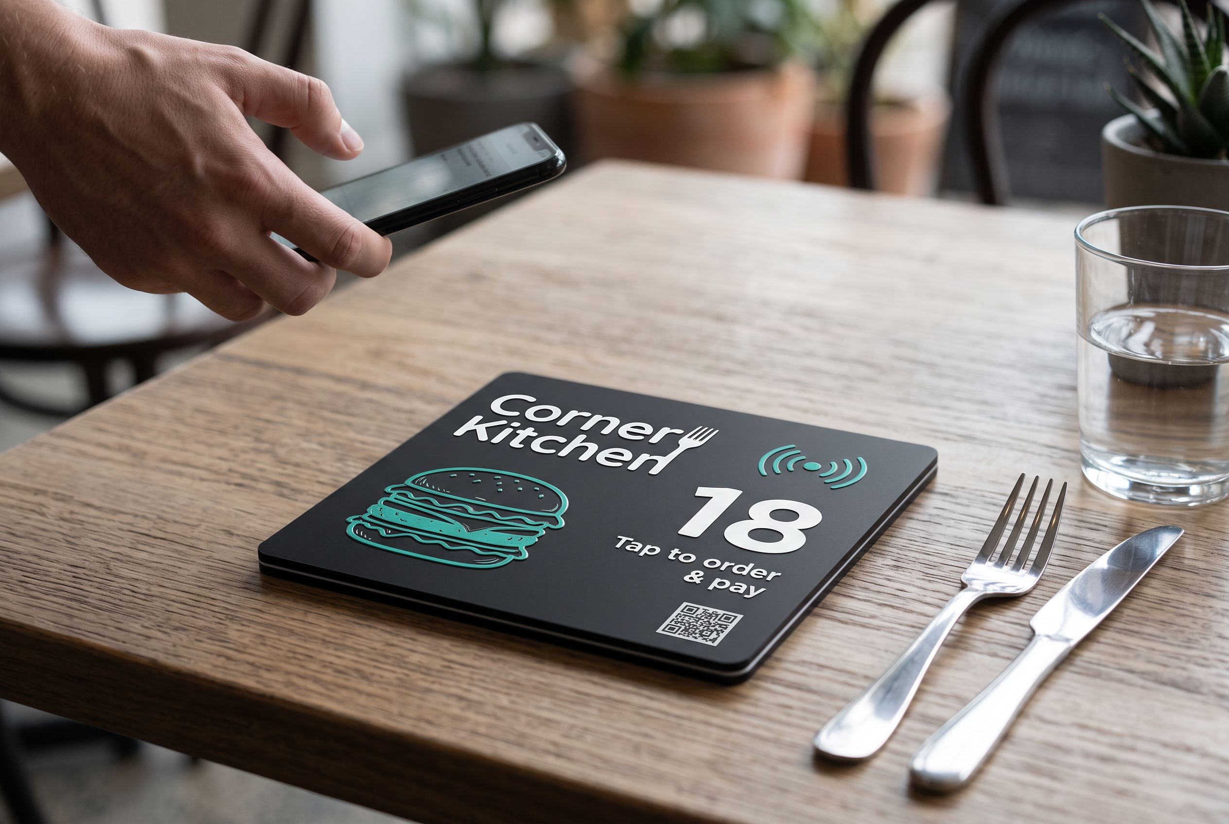 Table ordering tile
