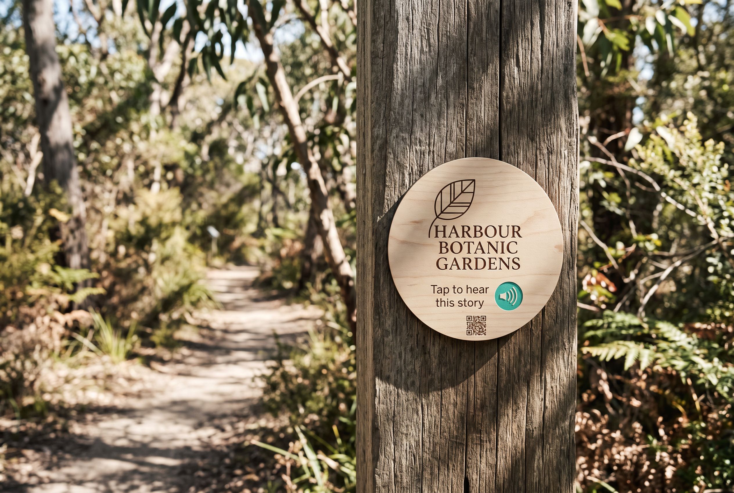 Memorial, garden & trail