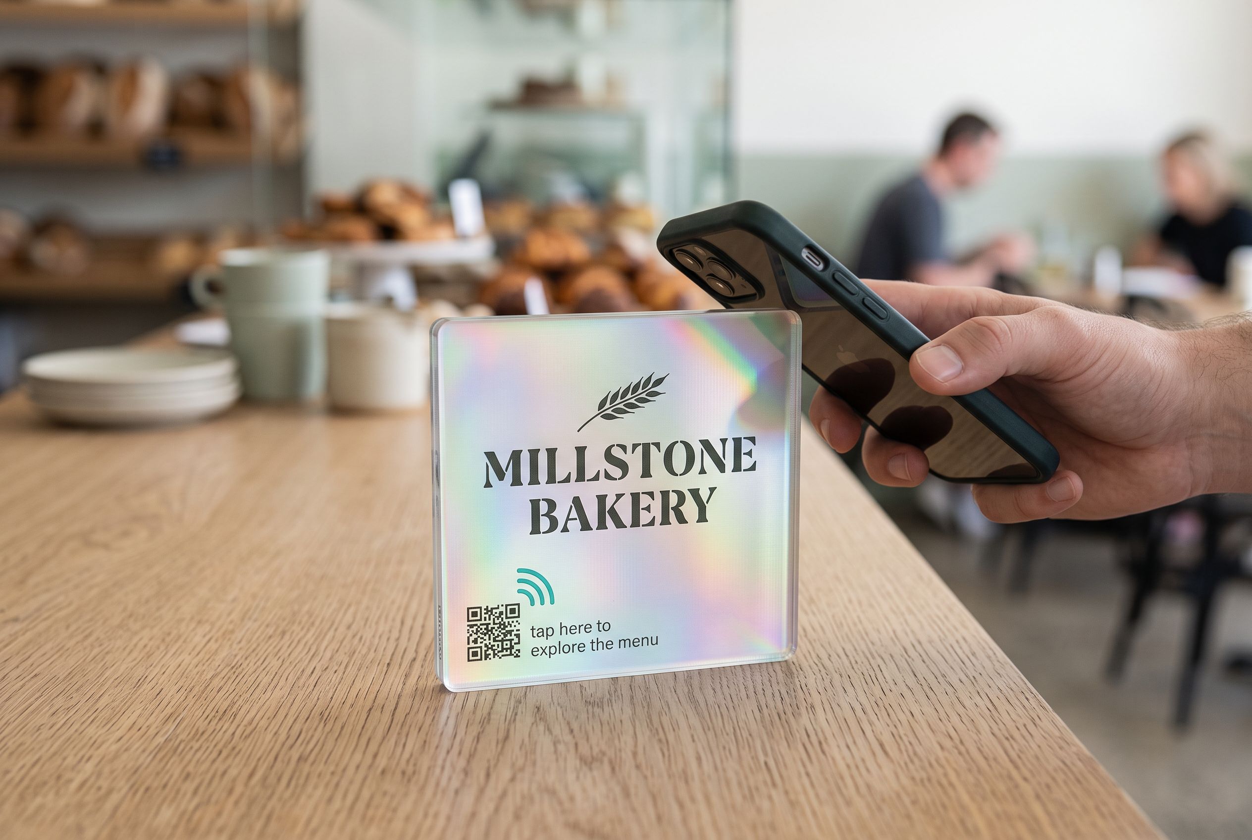 Digital menu tile